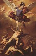 Luca  Giordano The Fall of the Rebel Angels (mk08) Sweden oil painting artist